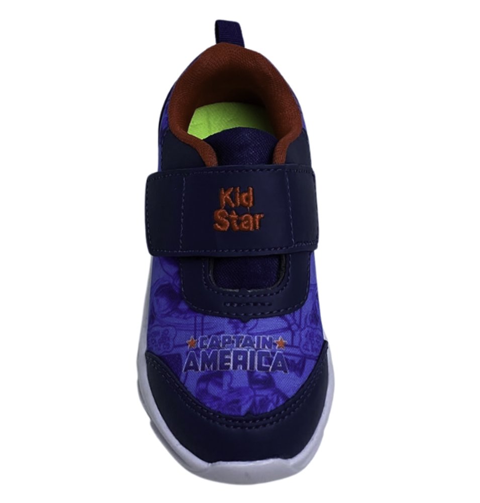 KID STAR TENIS INFANTIL MASC Marinho 3