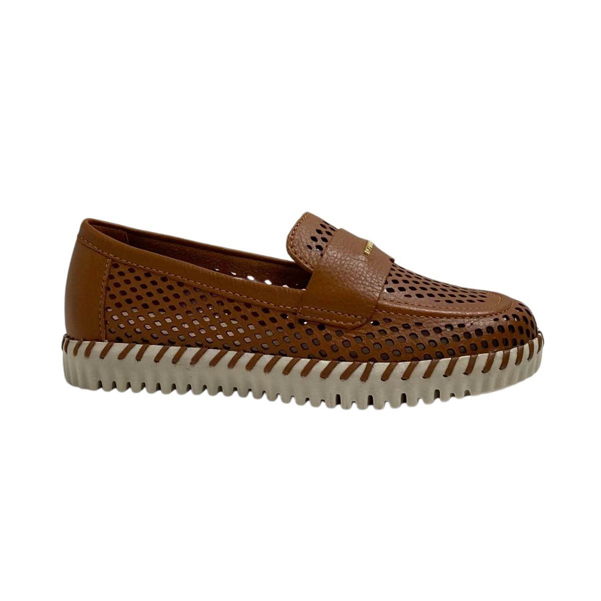 Mocassim Boterro Feminino 374104 Marrom