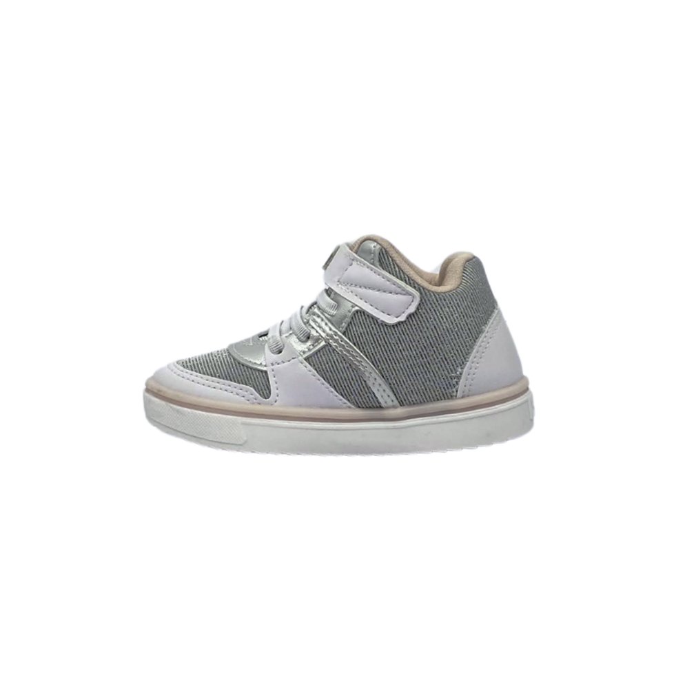KIDY TENIS INF FEM Branco/Prata 2
