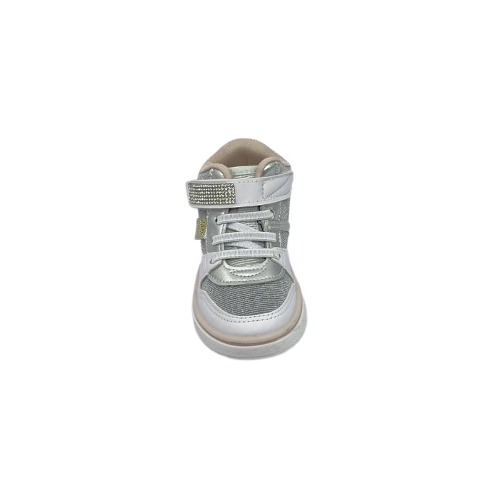 KIDY TENIS INF FEM Branco/Prata 3