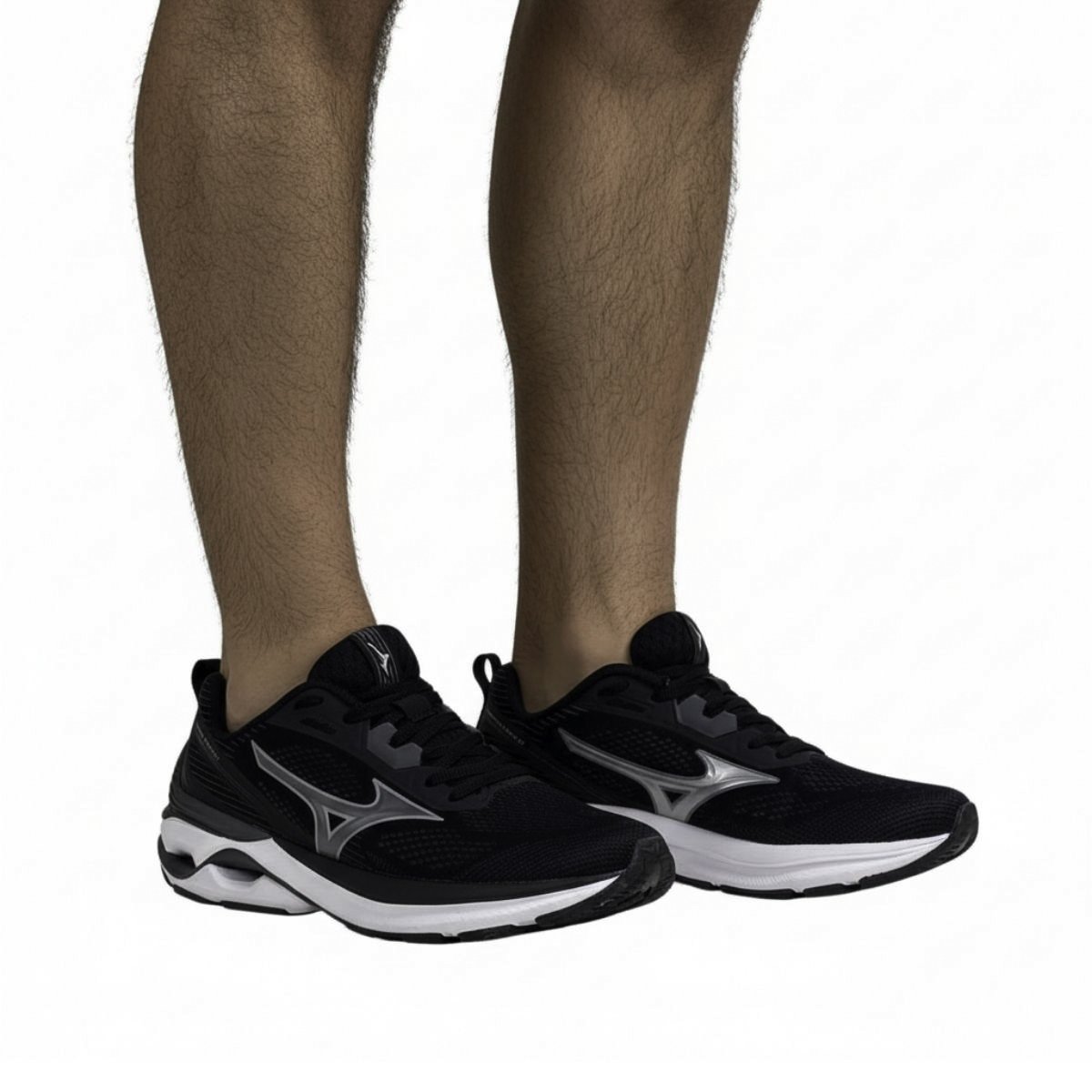 Tênis Masculino Mizuno Dynasty 7 101011011M Preto Preto 2