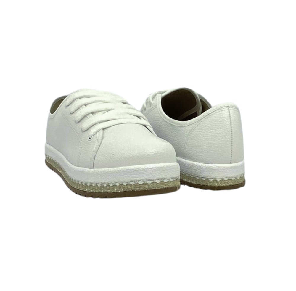 BEIRA RIO TENIS FEM Branco 4