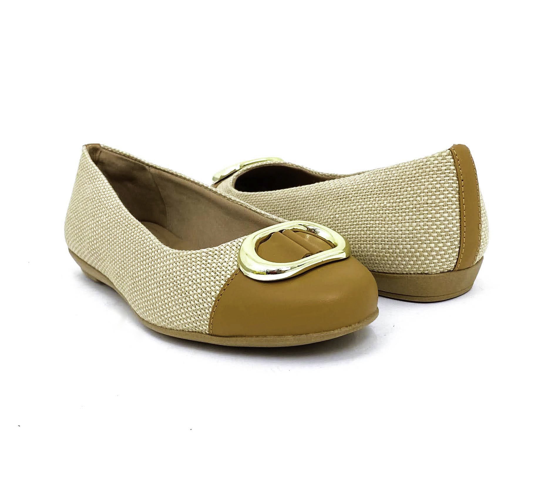 USAFLEX SAPATILHA FEM Tan 4