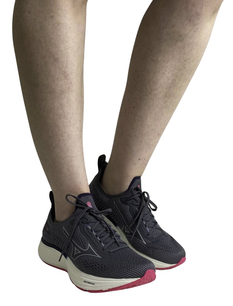 MIZUNO TENIS INF FEM COOL RIDE3 Cinza 2