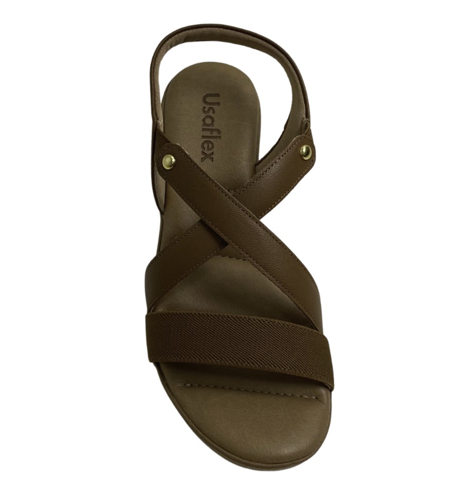 USAFLEX SANDALIA FEM Caramelo 3