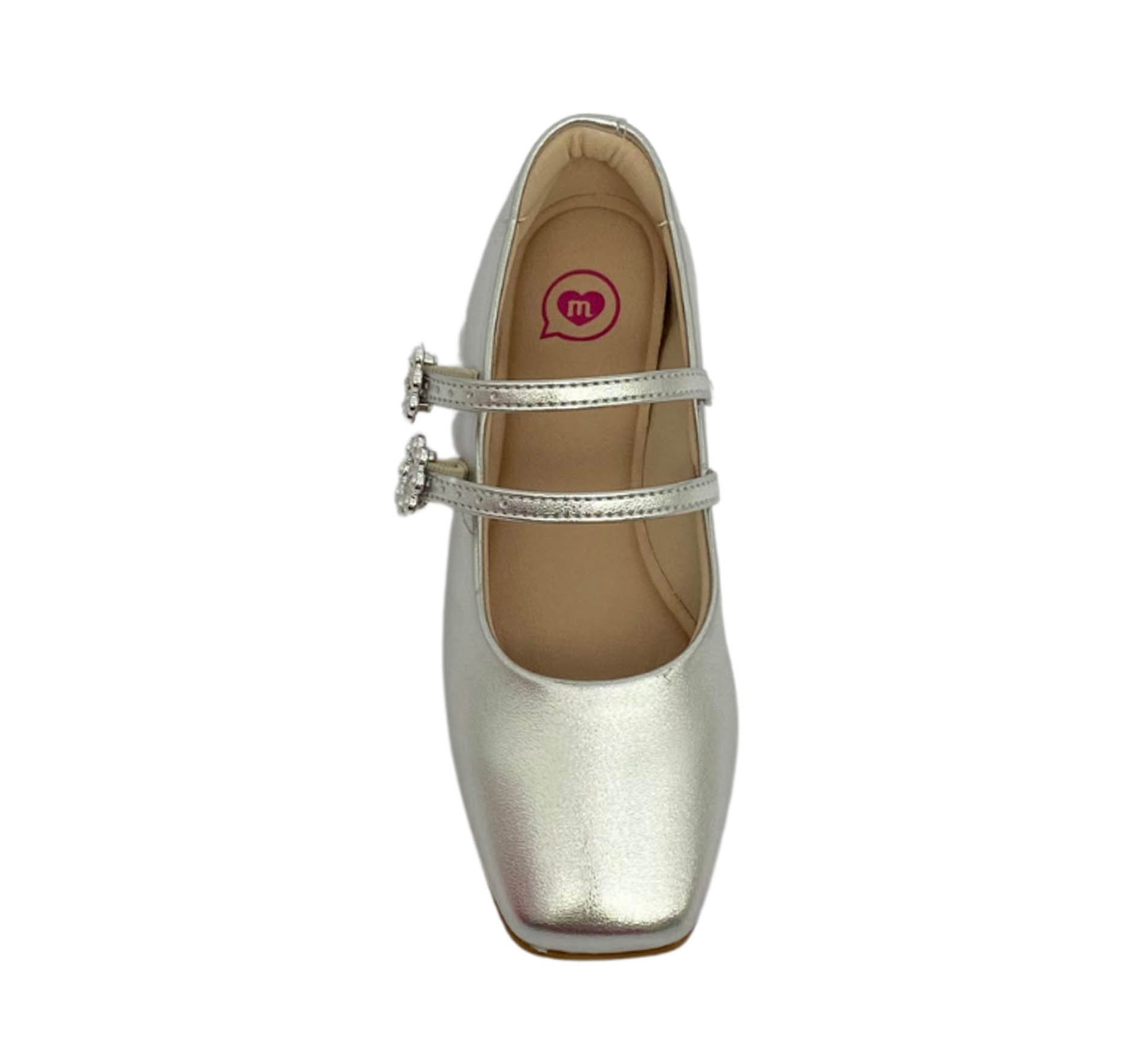 MOLEKINHA SAPATILHA INF FEM Prata 3