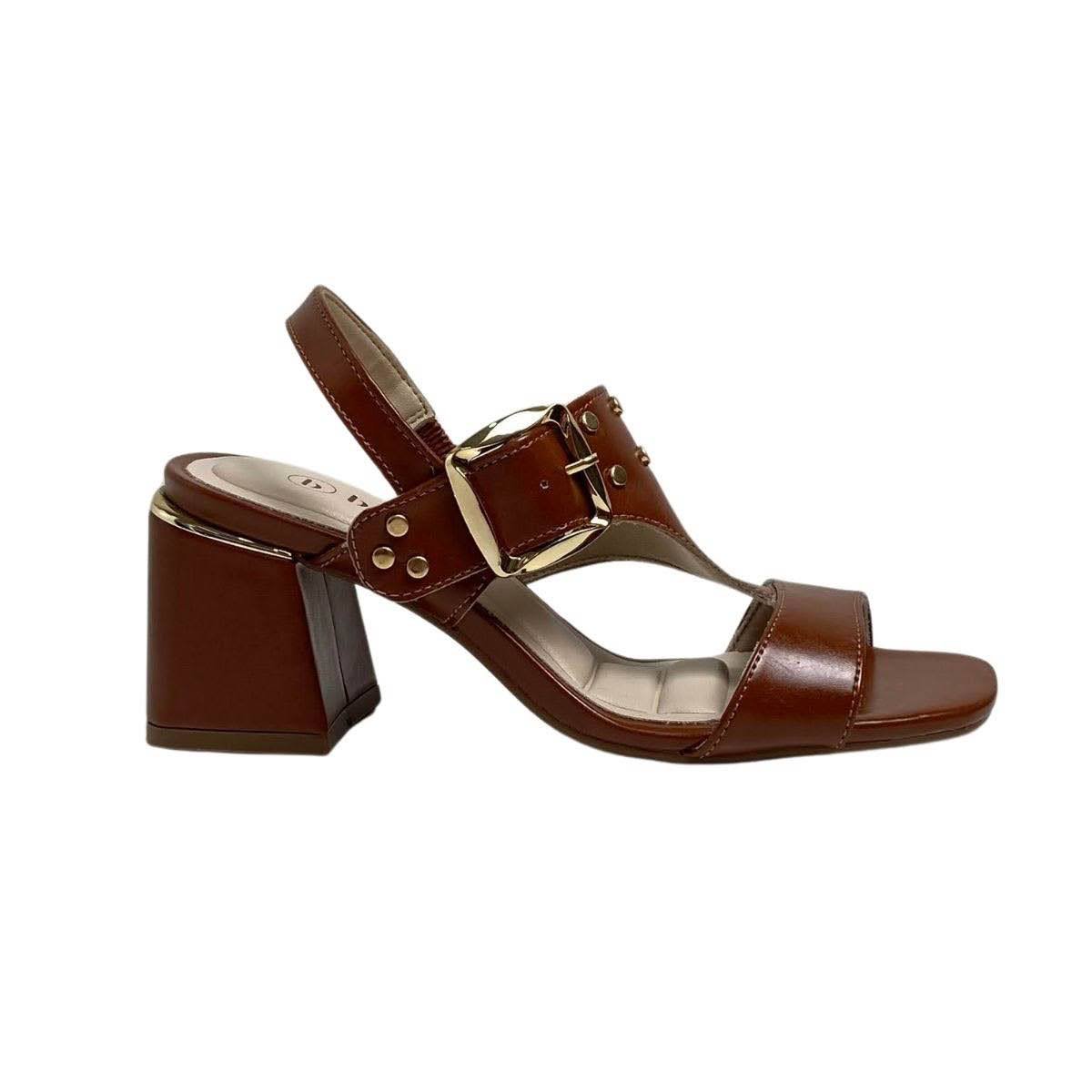 Sandália Bebecê Feminina T6011202 Marrom