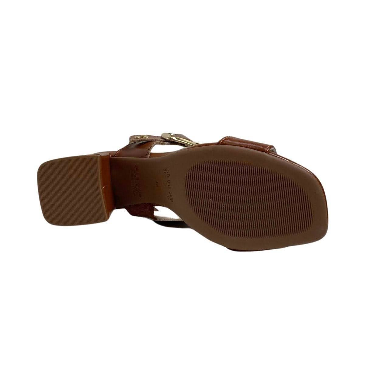 Sandália Bebecê Feminina T6011202 Marrom Marrom 6