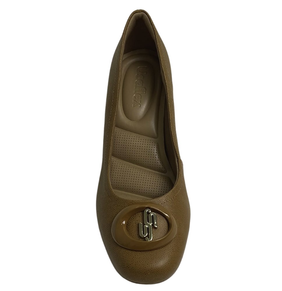 USAFLEX SAPATO FEM Tan 3