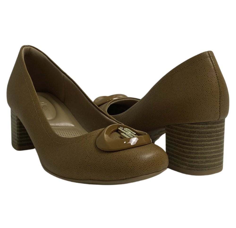 USAFLEX SAPATO FEM Tan 4