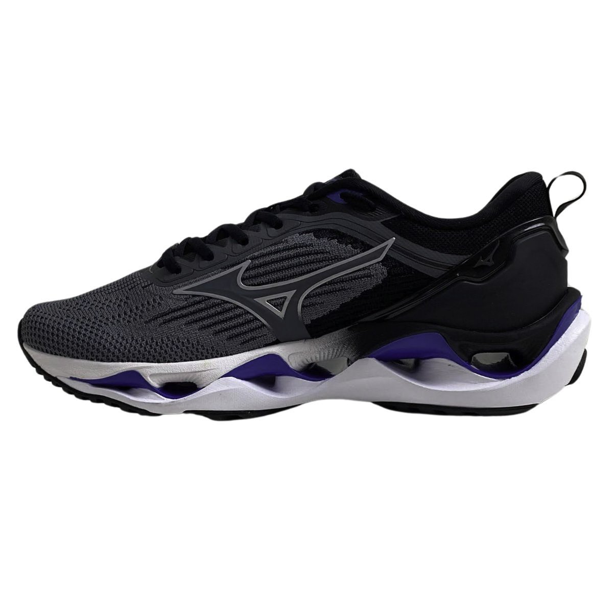 Tênis Mizuno Masculino Wave Stratos 3 101006006M Chumbo Cinza 3