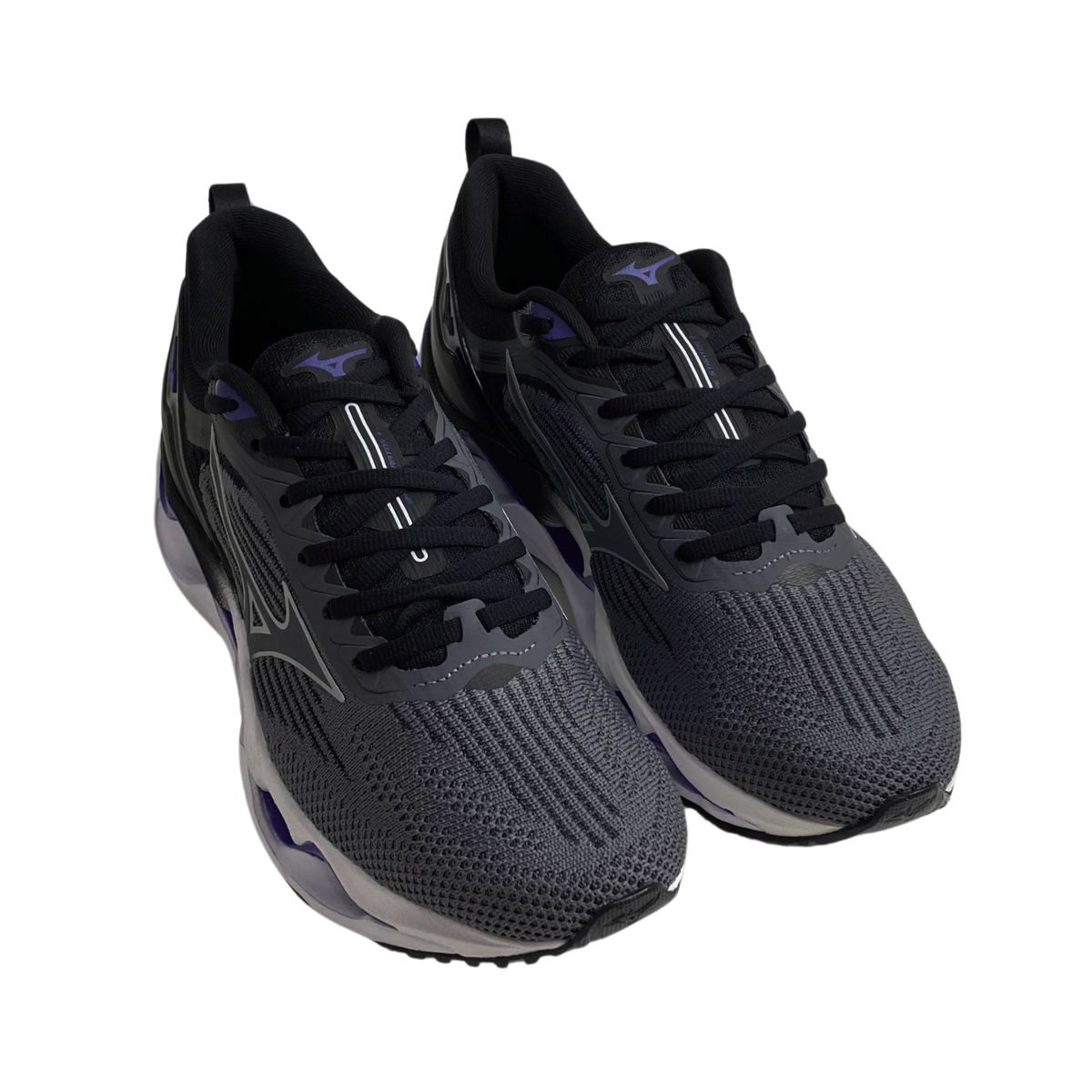 Tênis Mizuno Masculino Wave Stratos 3 101006006M Chumbo Cinza 4