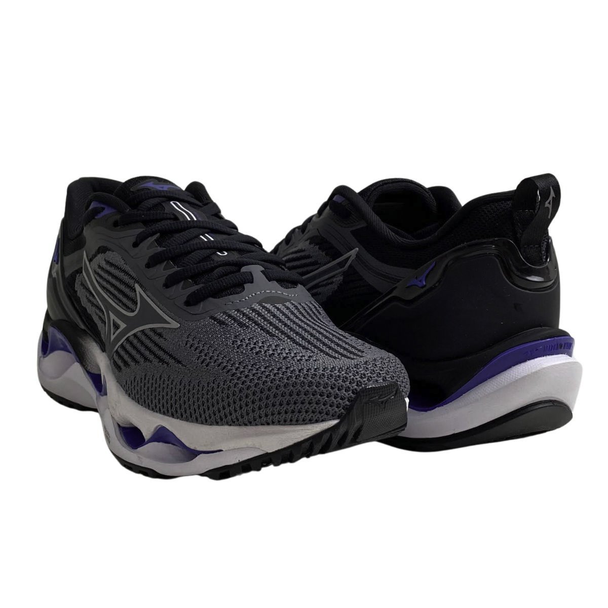 Tênis Mizuno Masculino Wave Stratos 3 101006006M Chumbo Cinza 5