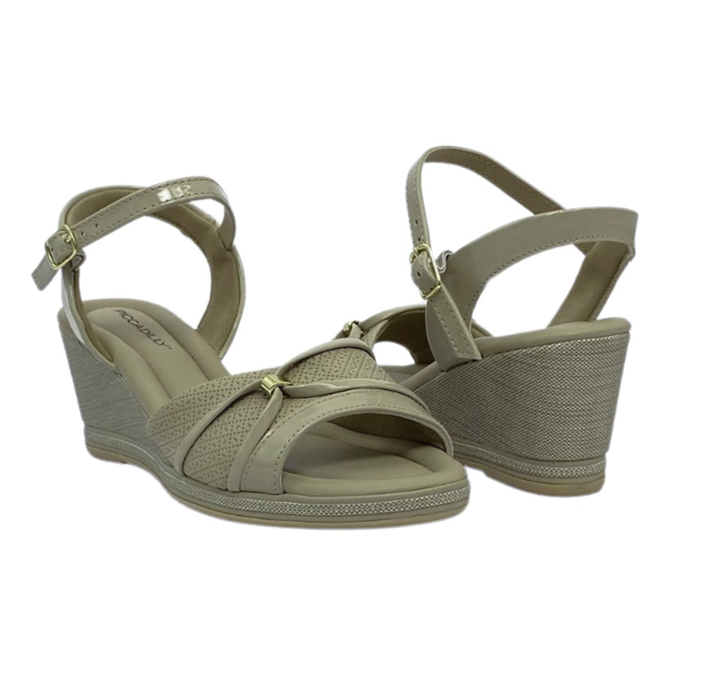 PICCADILLY SANDALIA FEM Marfim 4