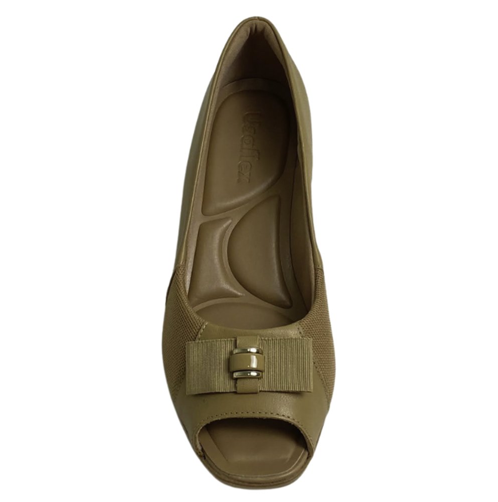 USAFLEX SAPATO FEM Marrom 3