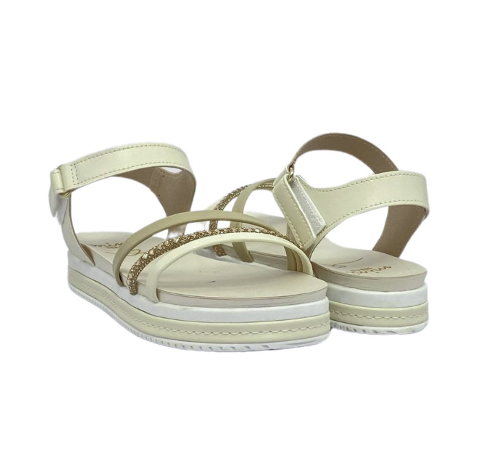 MINI SUA CIA SANDALIA INF FEM Areia 4