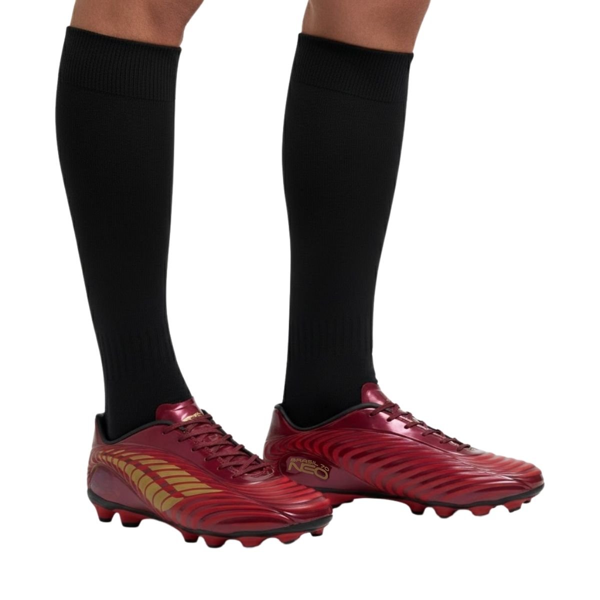 Chuteira Campo Penalty Masculina 214262 Vermelho/Dourado Vermelho/Dourado 2