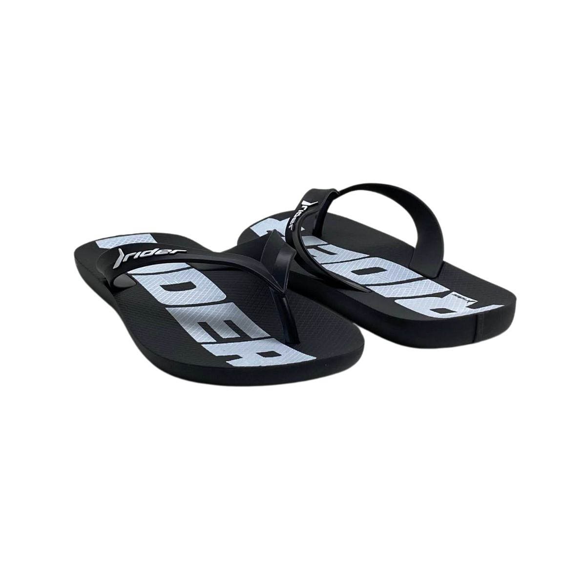 Chinelo Rider Masculino 12303 Preto Preto 5