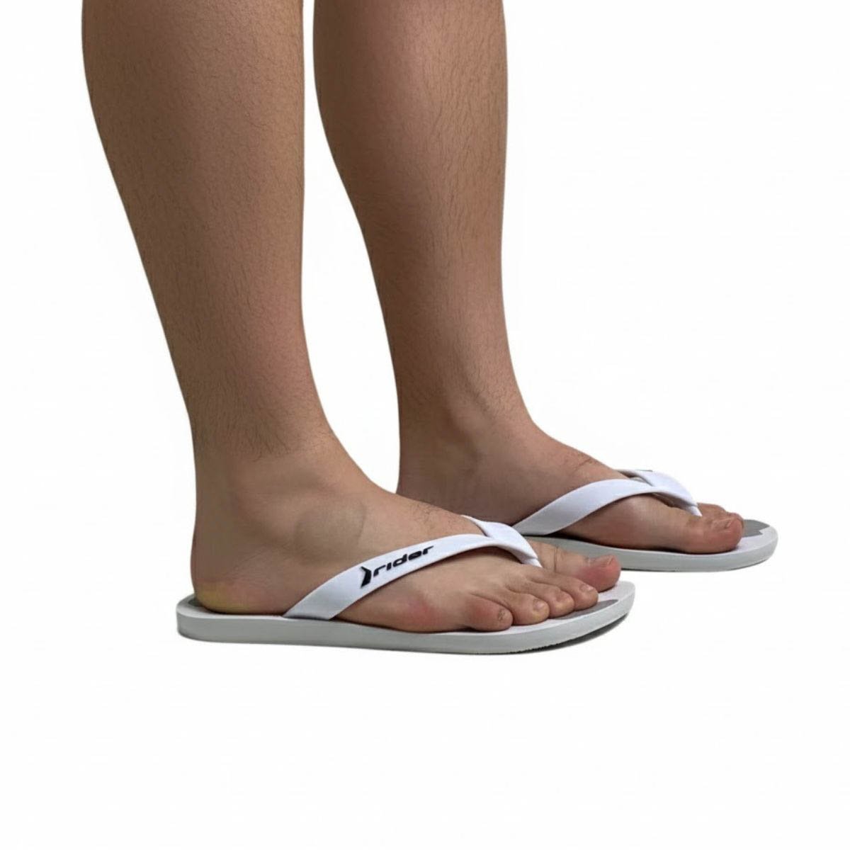Chinelo Rider Masculino 12303 Branco Branco 2