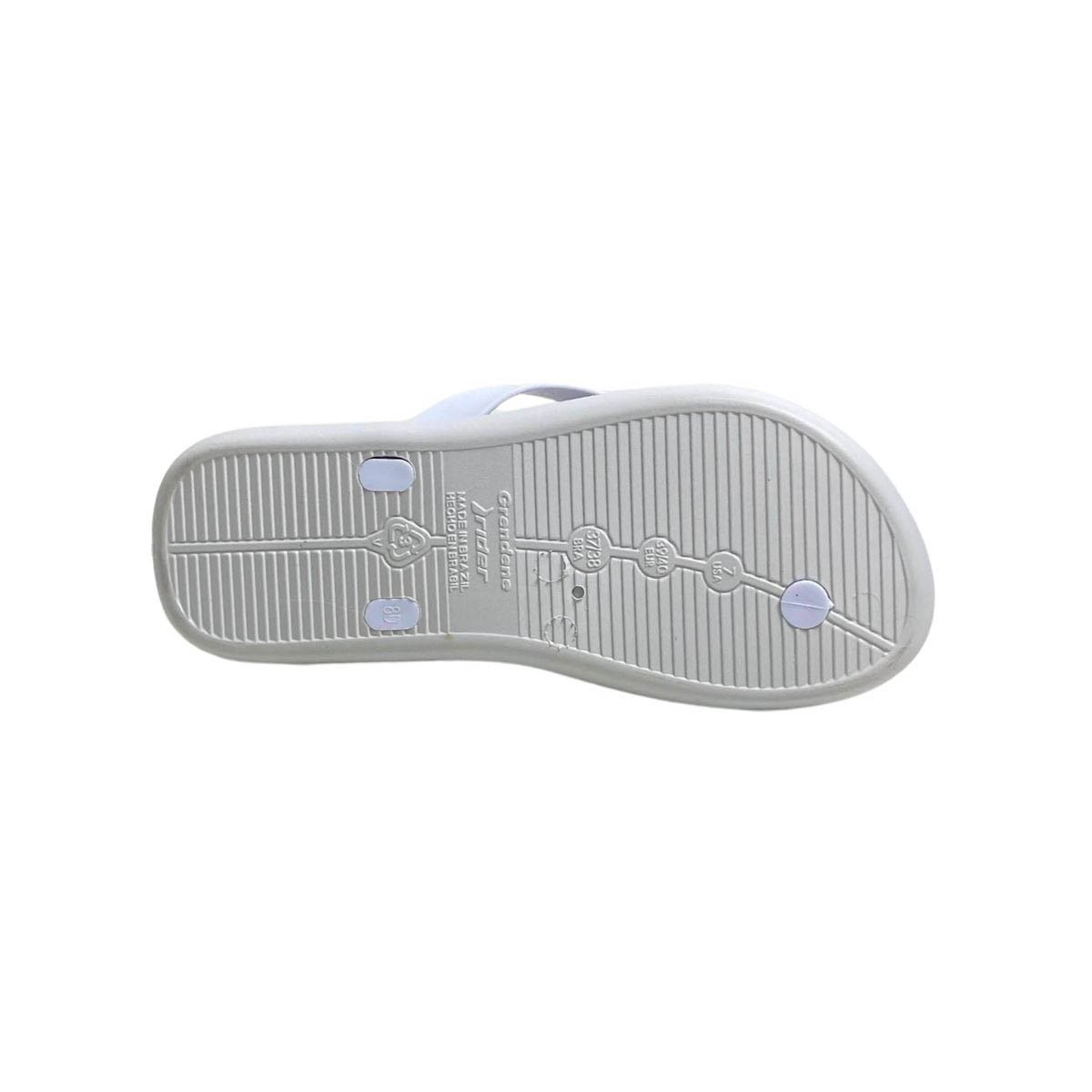 Chinelo Rider Masculino 12303 Branco Branco 6