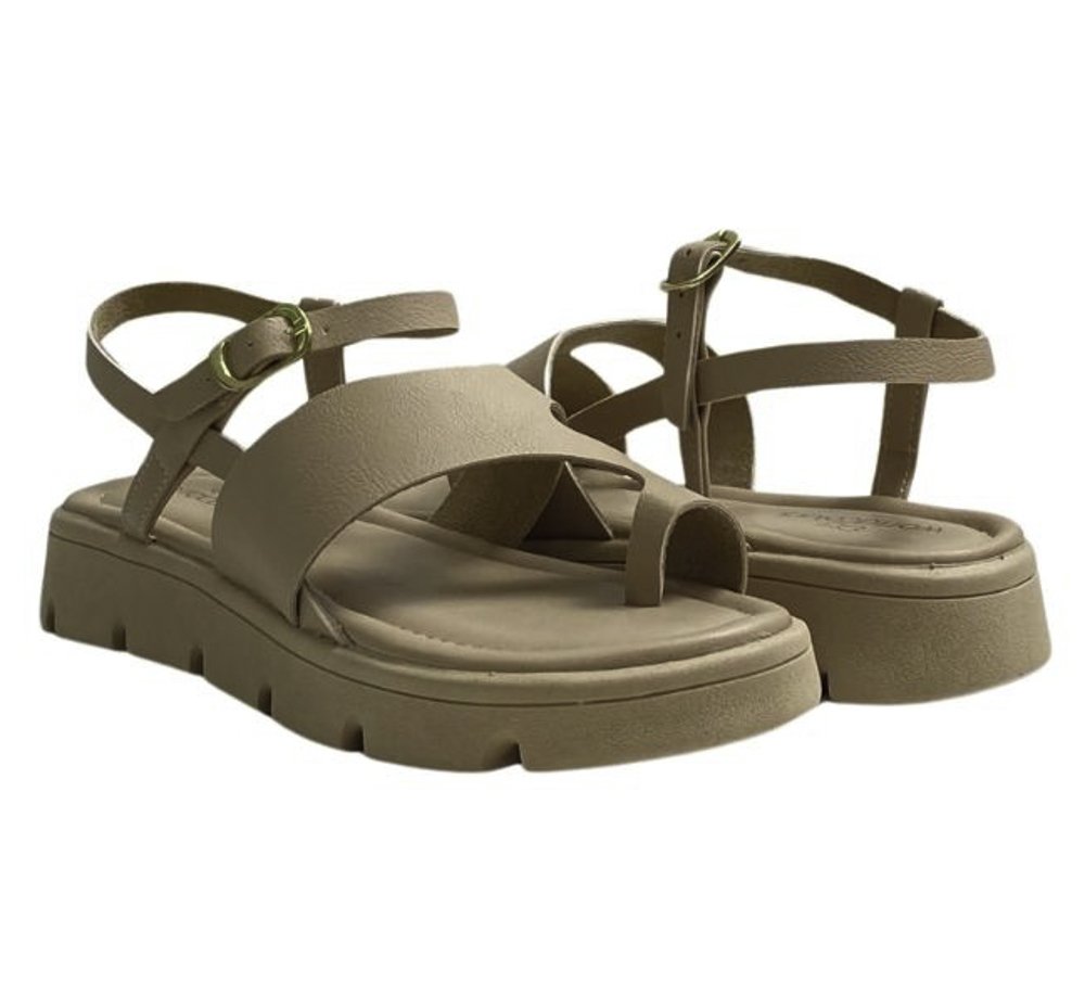 WORD COLORS SANDALIA INF FEM Bege 4