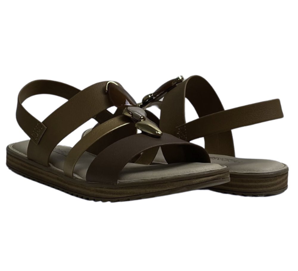 MODARE SANDALIA FEM Camel 4