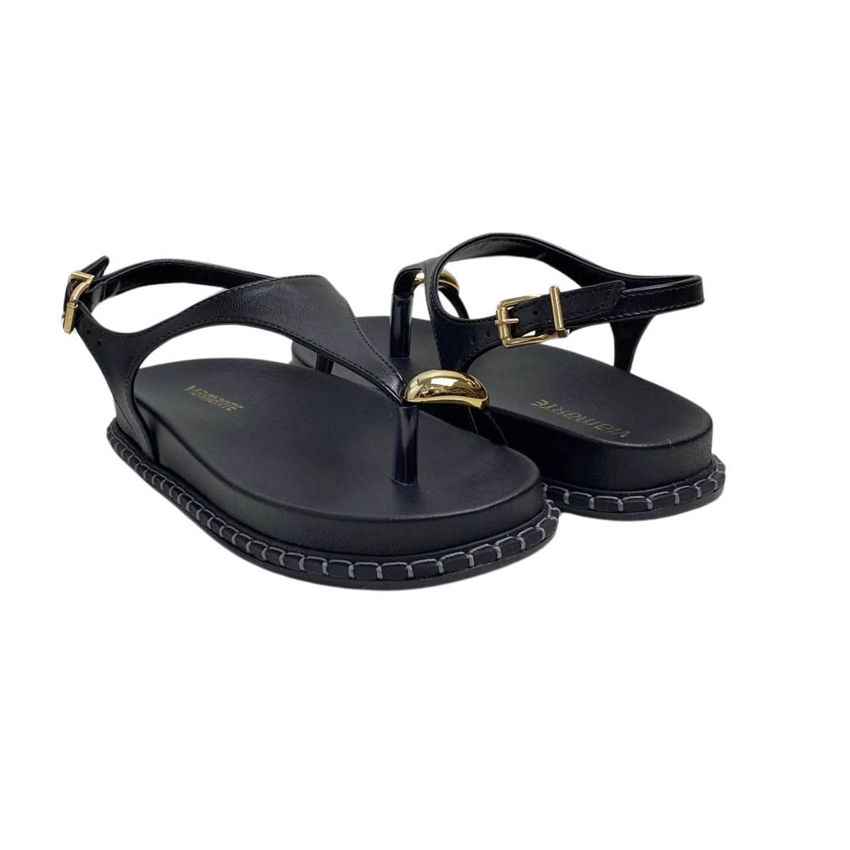 Sandália Via Marte Feminina 315001 Preta Preto 5