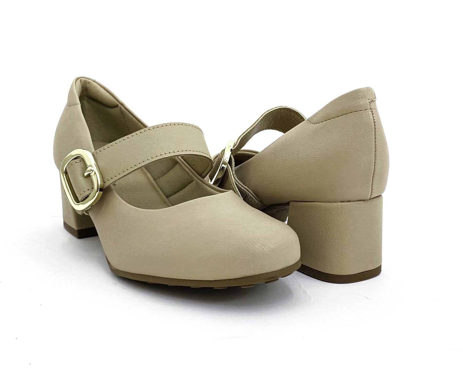 MODARE SAPATO FEM Bege 4