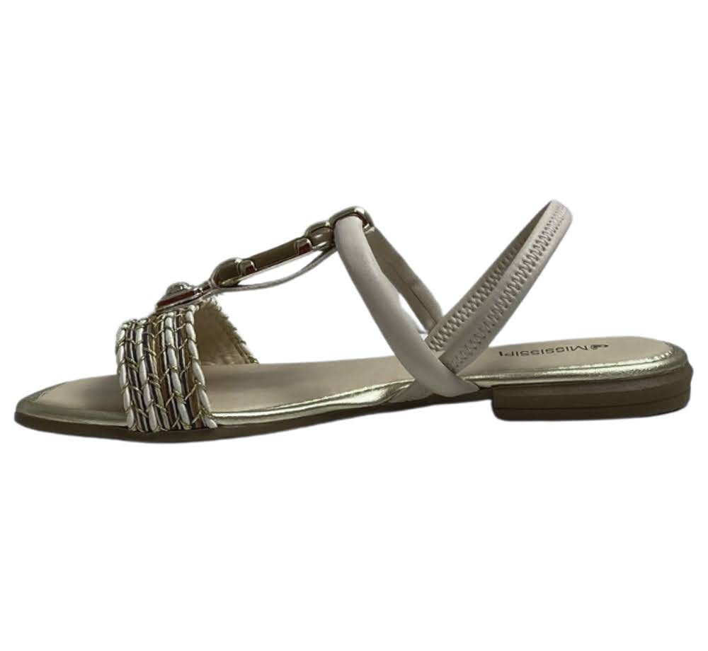 MISSISSIPI SANDALIA FEM Areia/Bege 2
