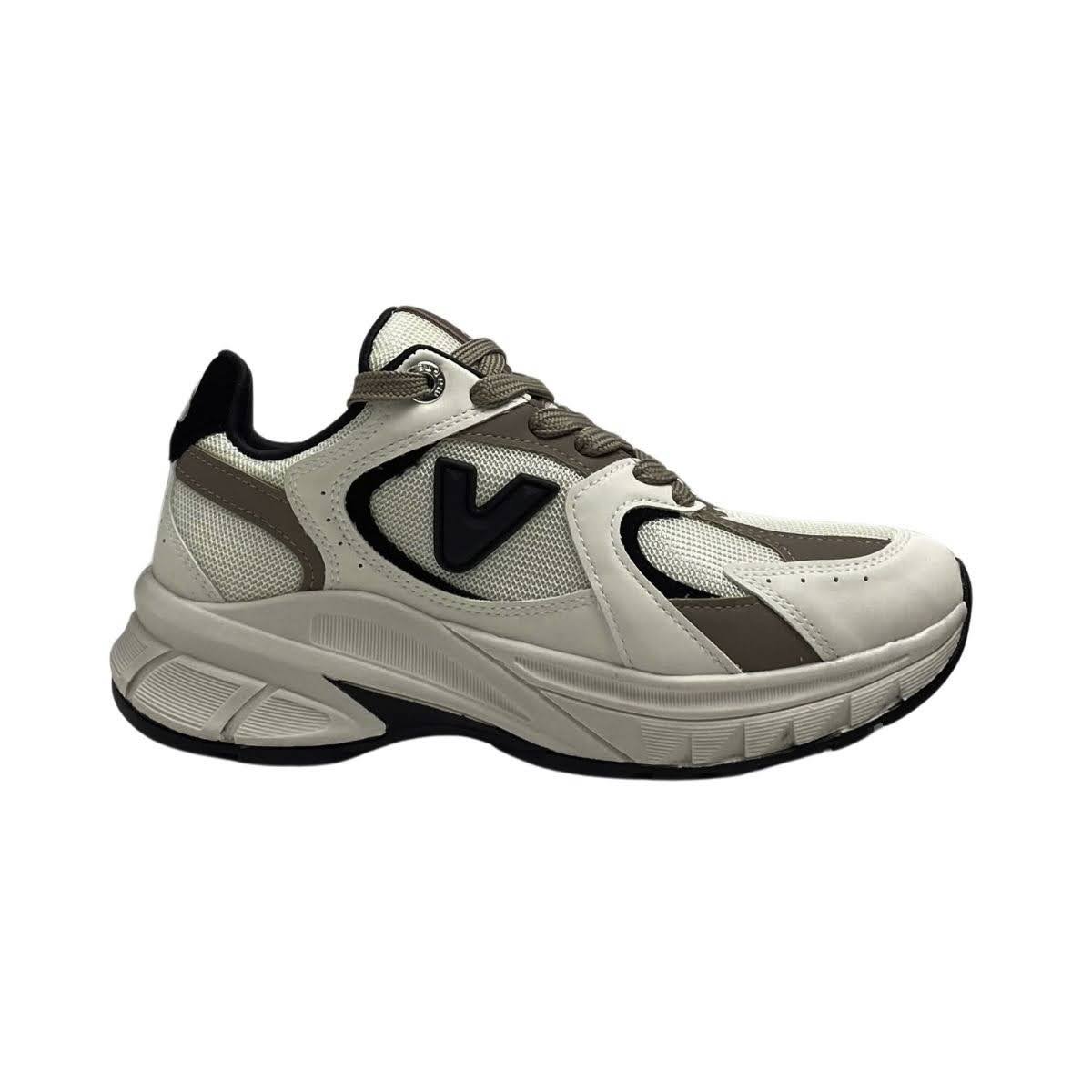 Tênis Casual Via Marte Feminino 240008 Creme