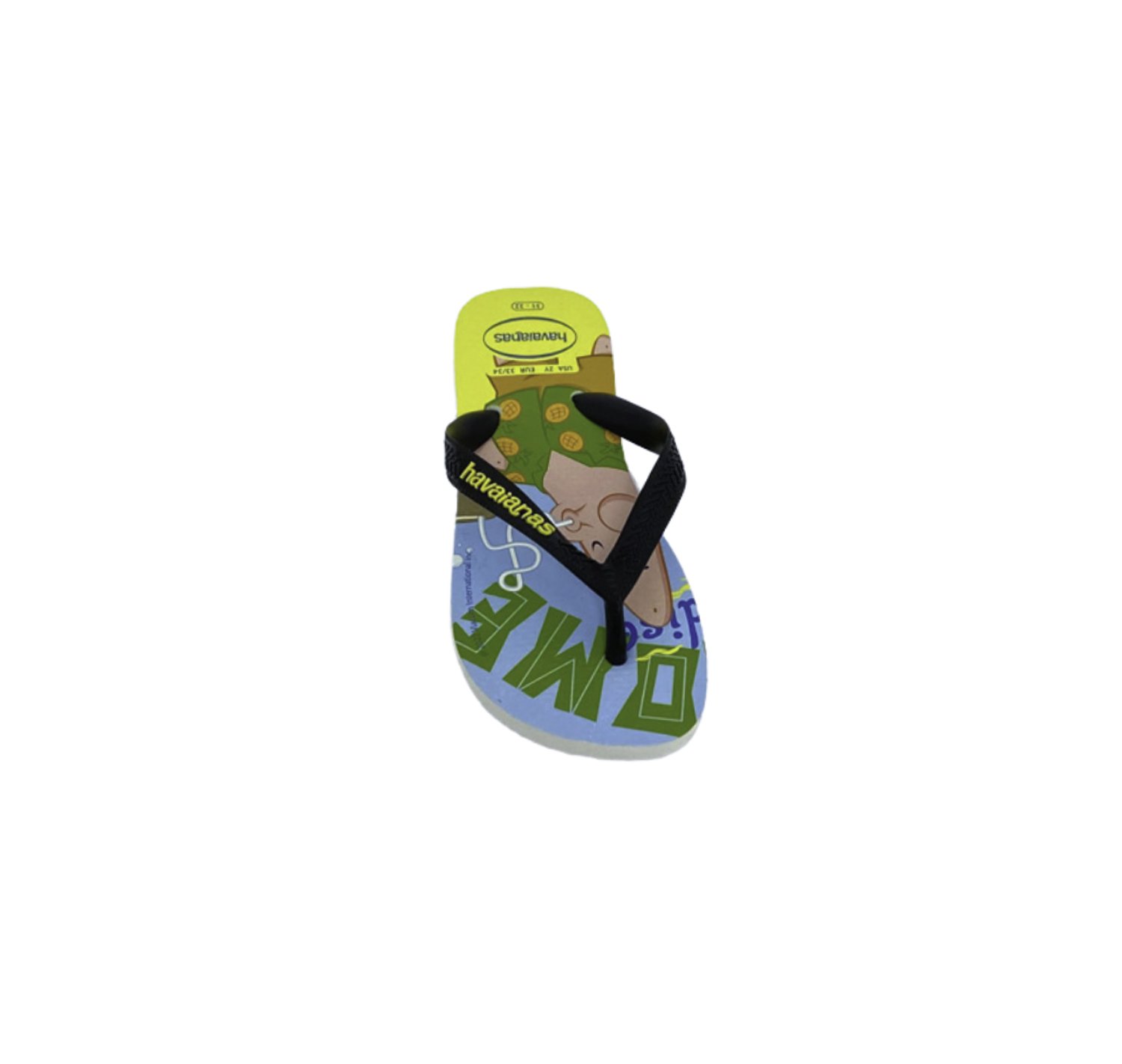 HAVAIANAS CHIN INF MASC SPONGEBOB Preto 3