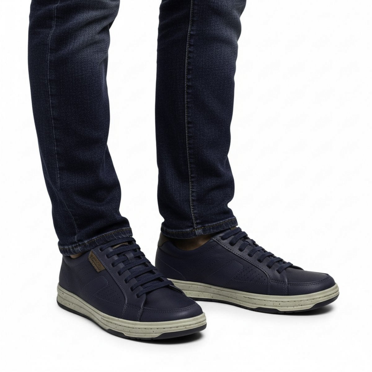 Sapatenis Democrata Masculino 151401 Marinho Azul Marinho 2