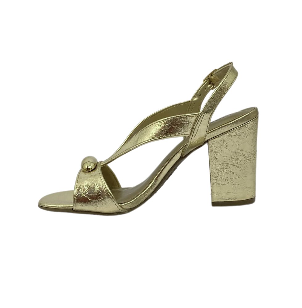 VIA MARTE SANDALIA FEM Dourado 2