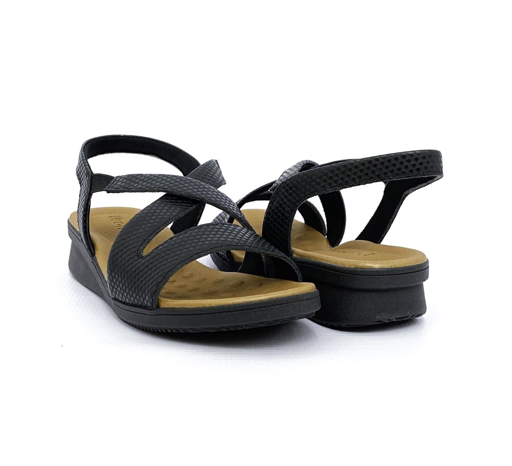 USAFLEX SANDALIA FEM Preto 4