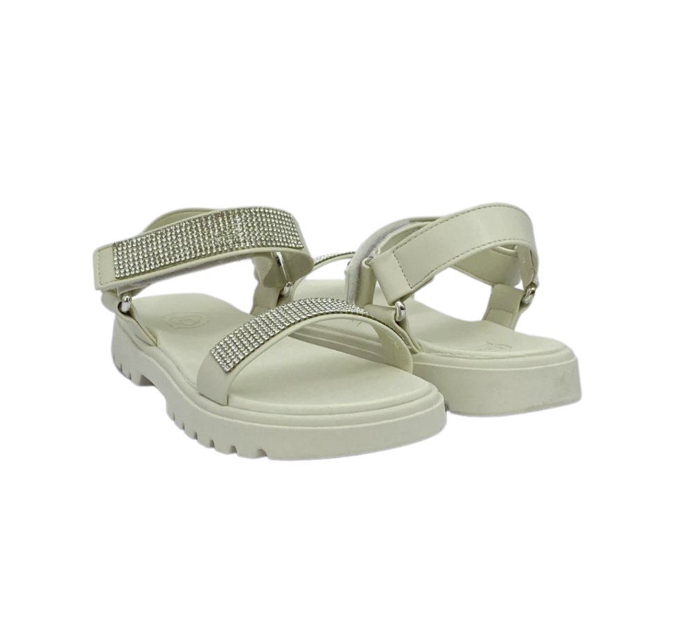 MOLEKINHA SANDALIA INF FEM Off White 4