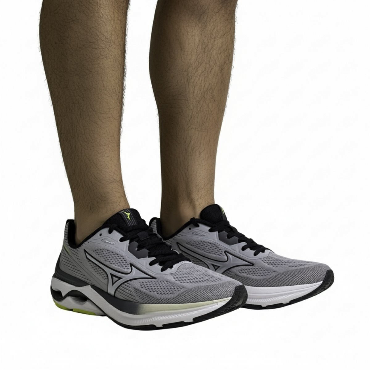 Tênis Masculino Mizuno Dynasty 7 101011011M Cinza Cinza 2