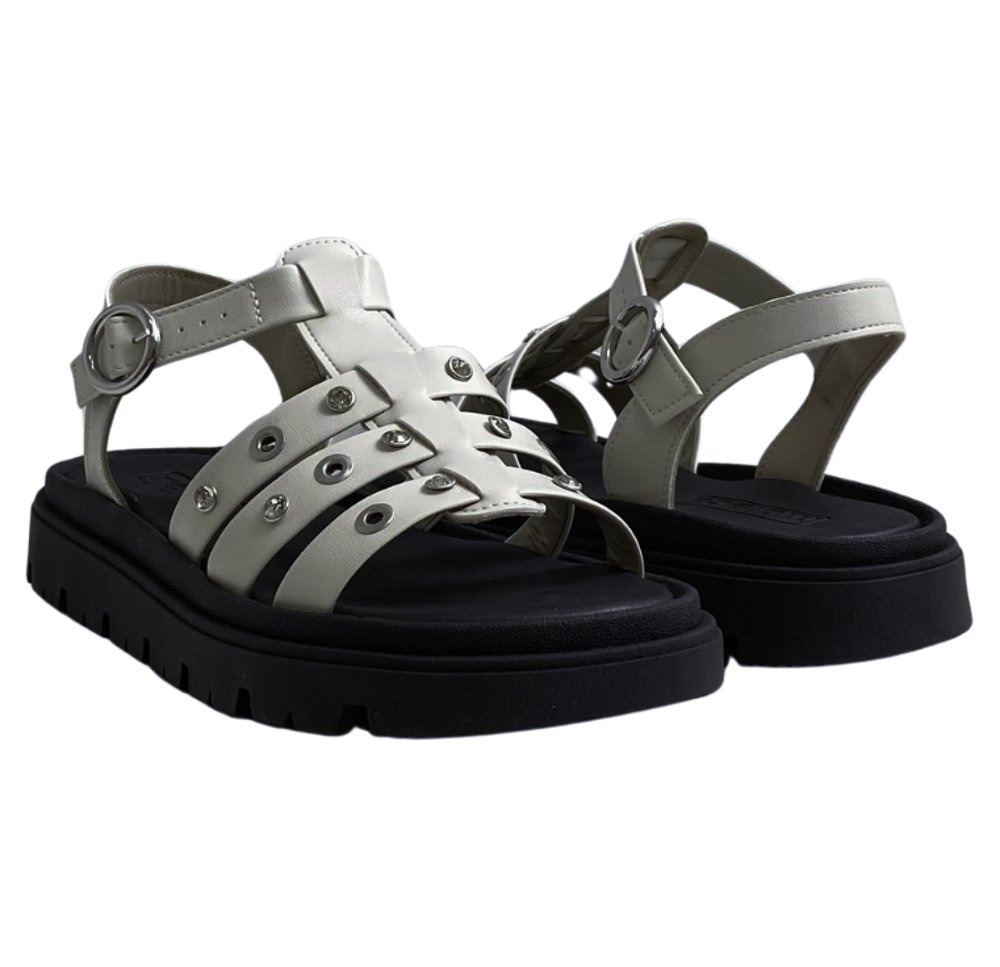 MOLECA SANDALIA FEM Off White 4