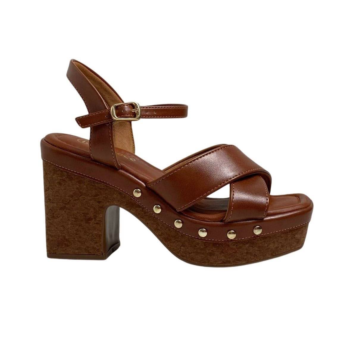 Sandália Bebecê T5110130 Marrom