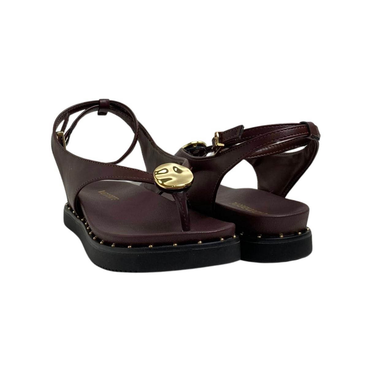 Sandália Via Marte Feminina 169019 Marrom Marrom 5