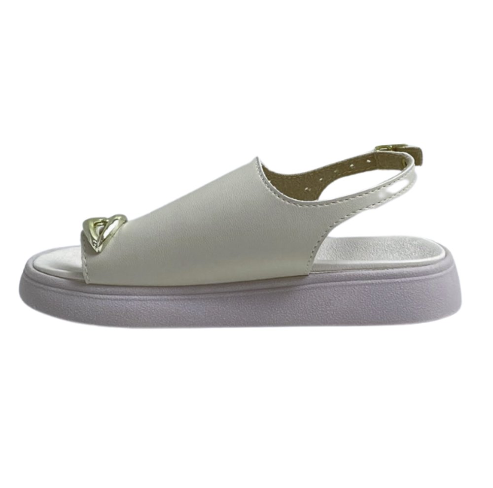 MOLEKINHA SANDALIA INF FEM Off White 2