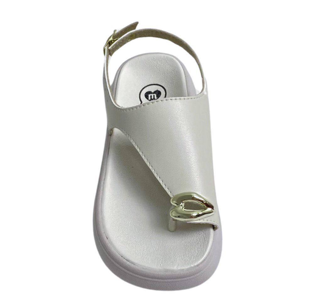 MOLEKINHA SANDALIA INF FEM Off White 3
