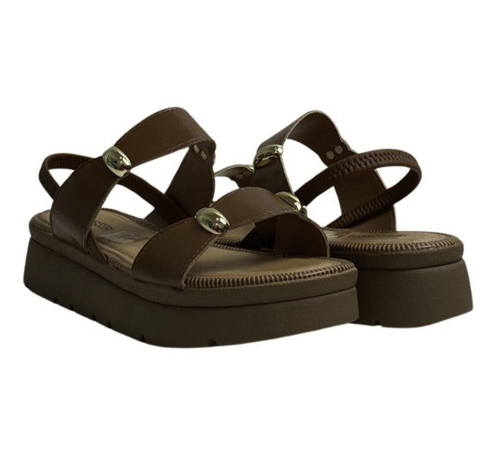 MISSISSIPI SANDALIA FEM Tabaco 4