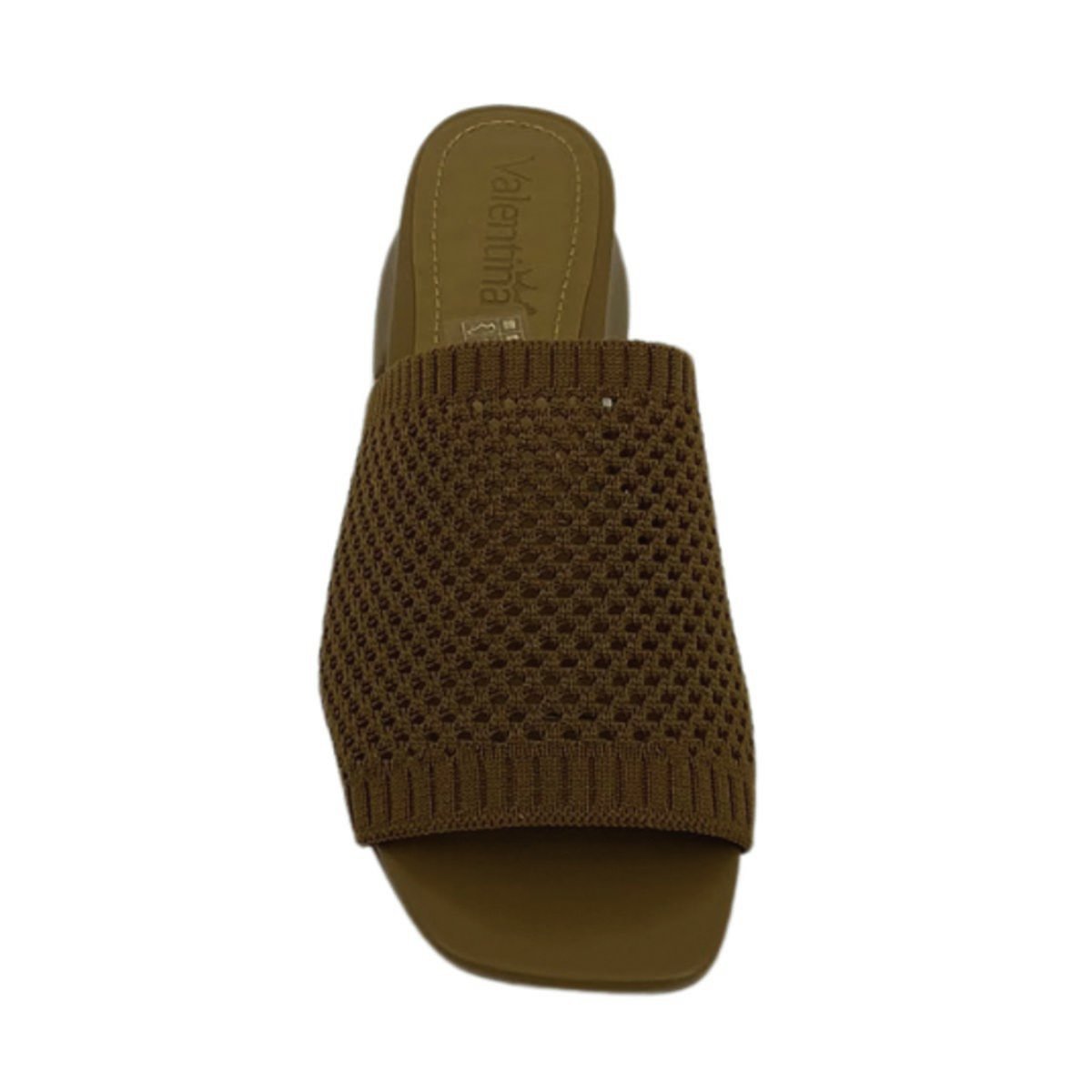 Tamanco Valentina Feminino 455058 Caramelo Marrom 3