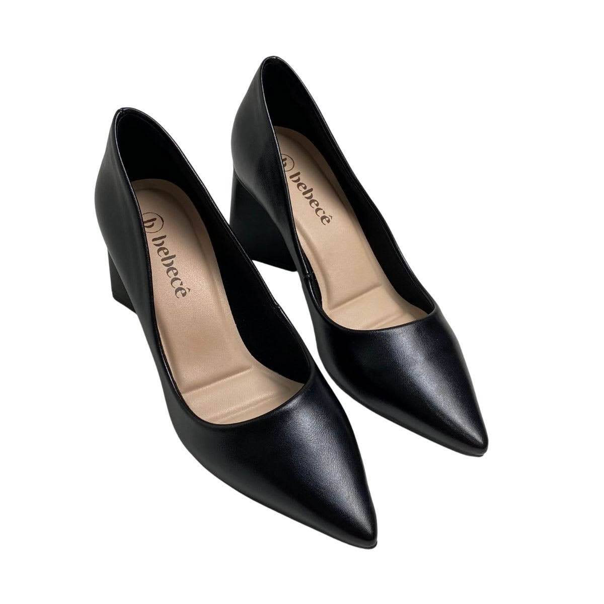 Scarpin Bebecê Feminino T7024261 Preto Preto 4