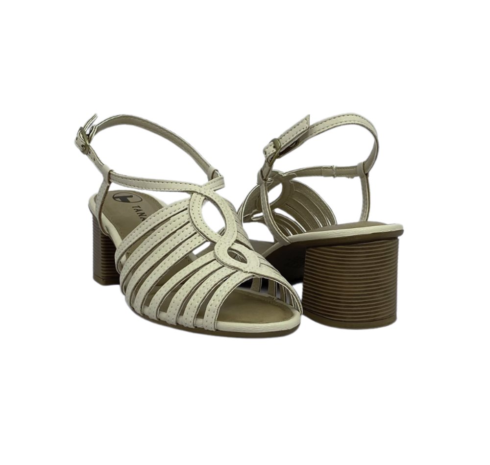 TANARA SANDALIA FEM Areia 4