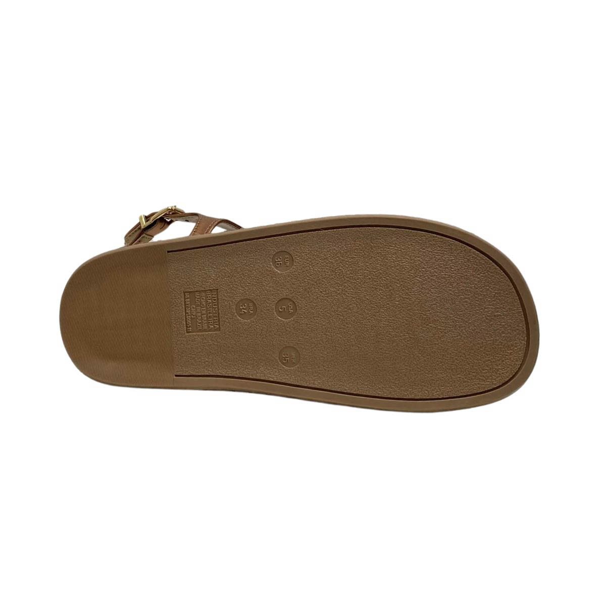 Sandália Via Marte Feminina 315001 Marrom Bronze 6