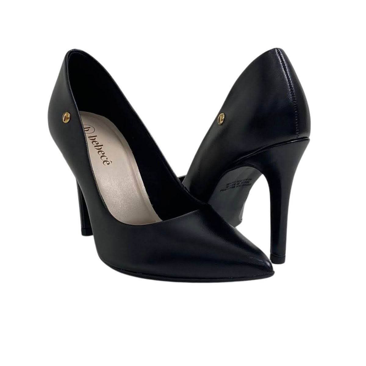 Scarpin Bebecê Feminino T9430256 Preto Preto 5