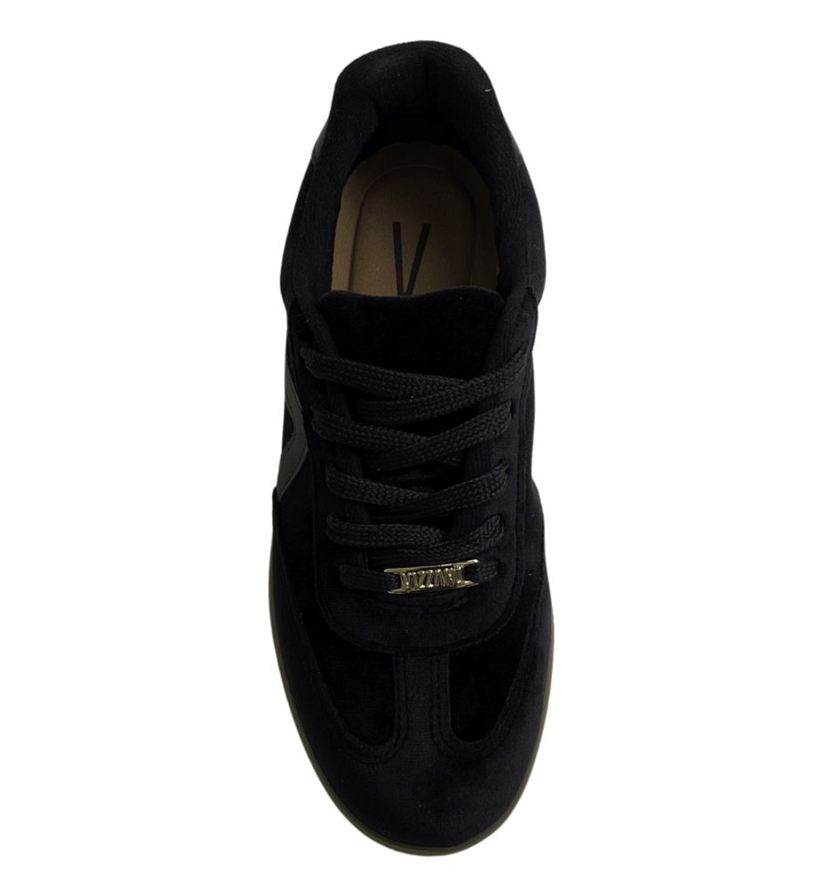 VIZZANO TENIS FEM Preto Camurca 4
