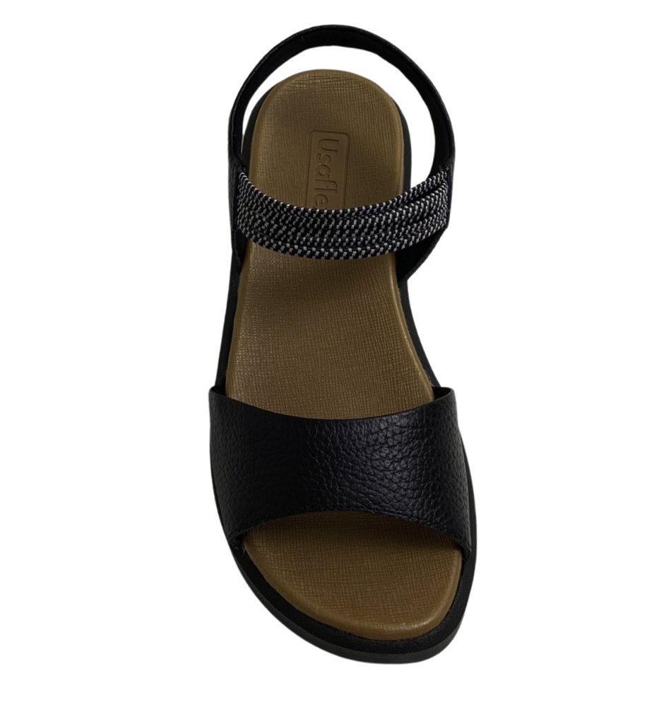USAFLEX SANDALIA FEM Preto 3