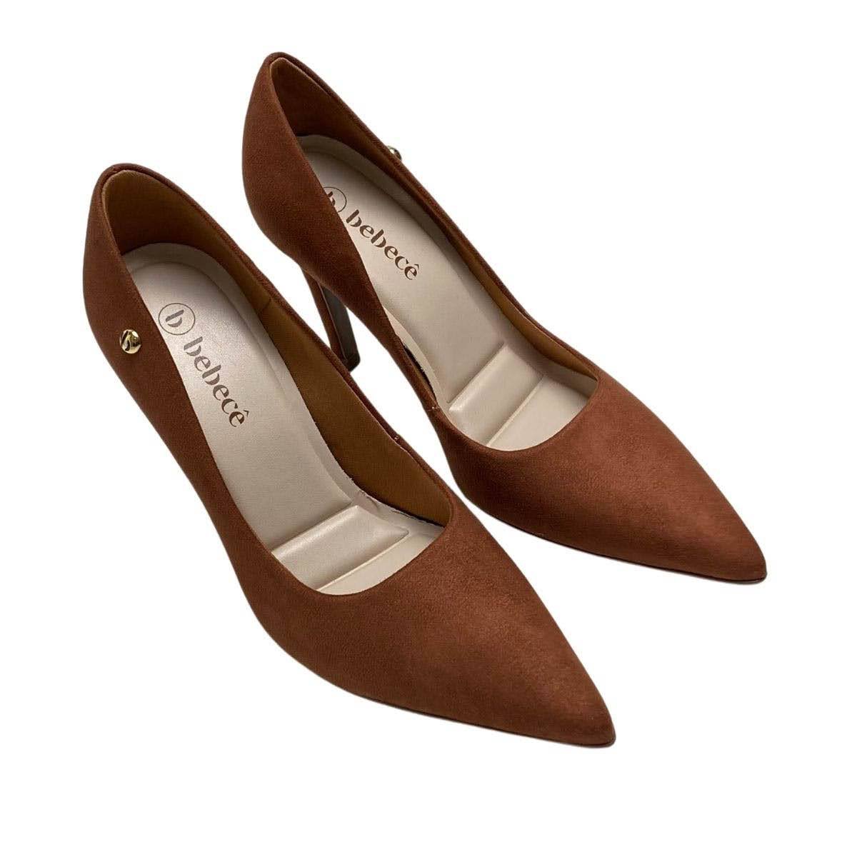 Scarpin Bebecê Feminino T9430256 Marrom Marrom 4